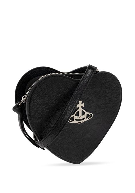 Black Louise Heart cross body bag Vivienne Westwood - women VIVIENNE WESTWOOD | 4803000TWS000DN403